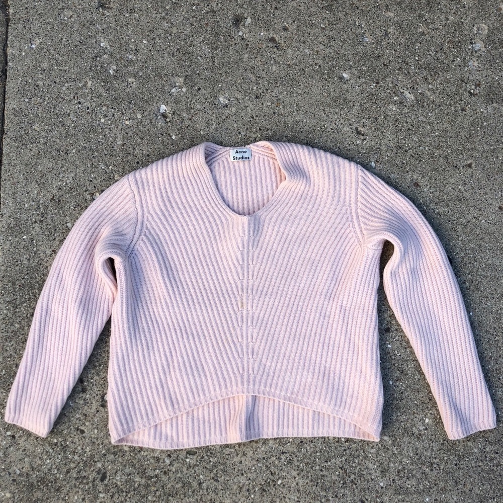 Acne Studios Pink Sweater